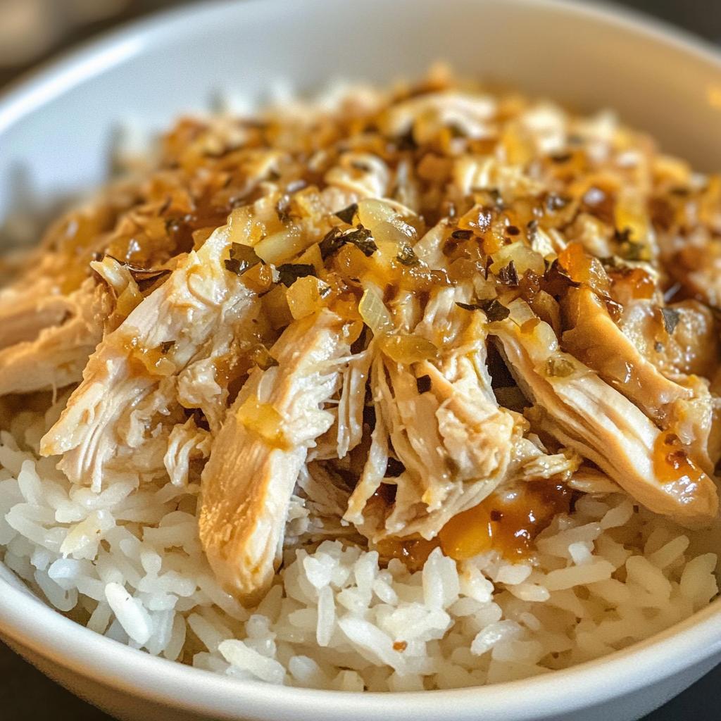 Slow Cooker Chicken & Rice