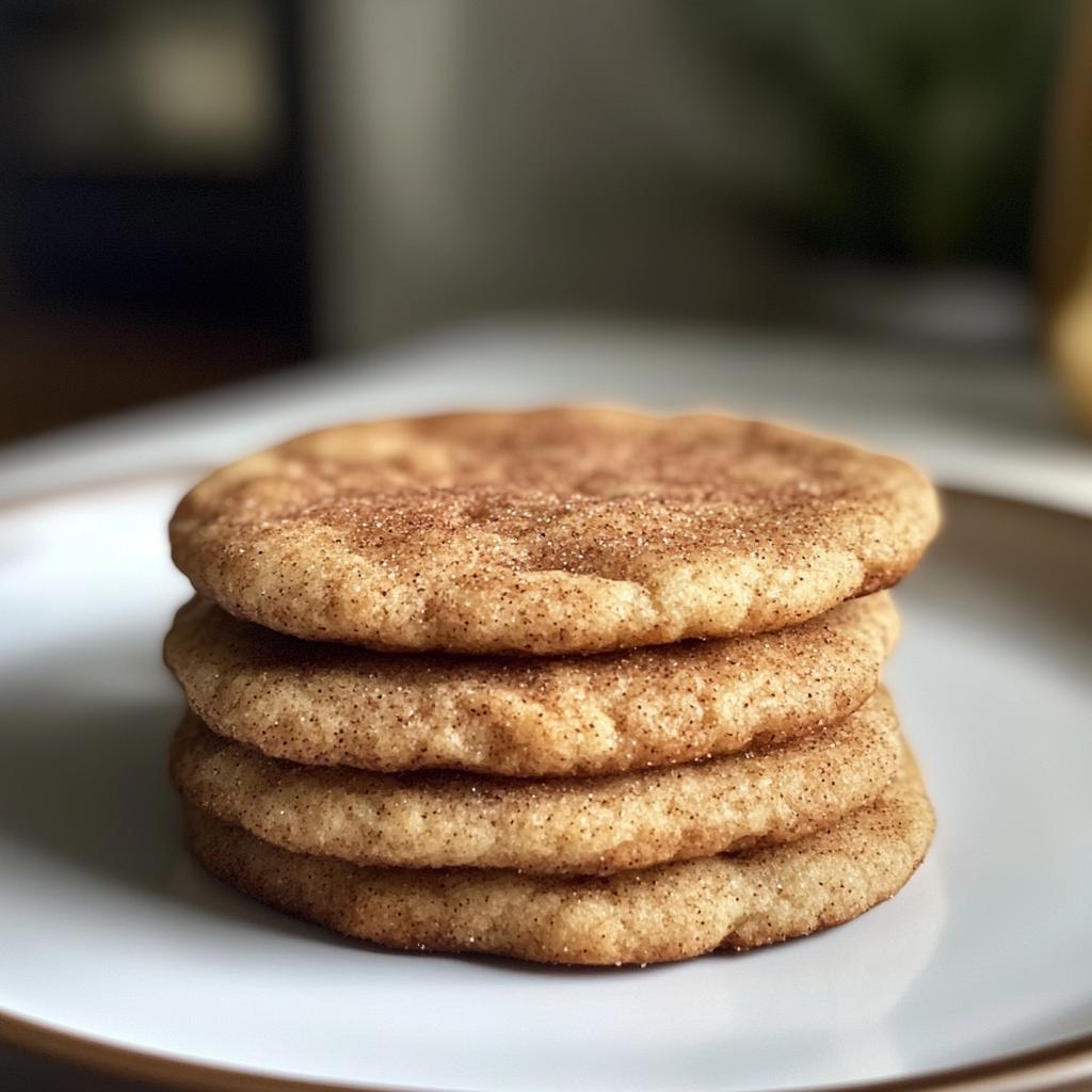 Soft and Chewy Snickerdoodle Cookies