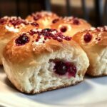 Spicy Cranberry Chili Dinner Rolls
