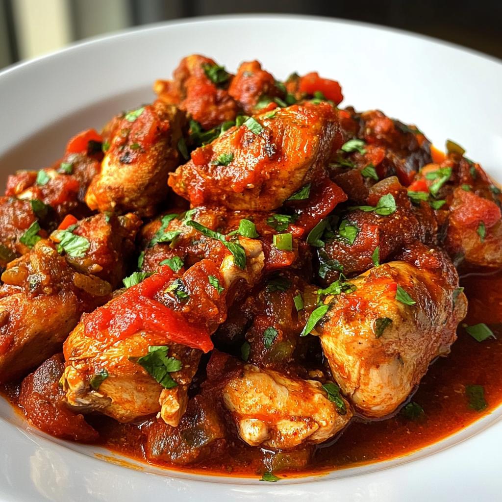 Spicy Nigerian Chicken Stew West African Flavor