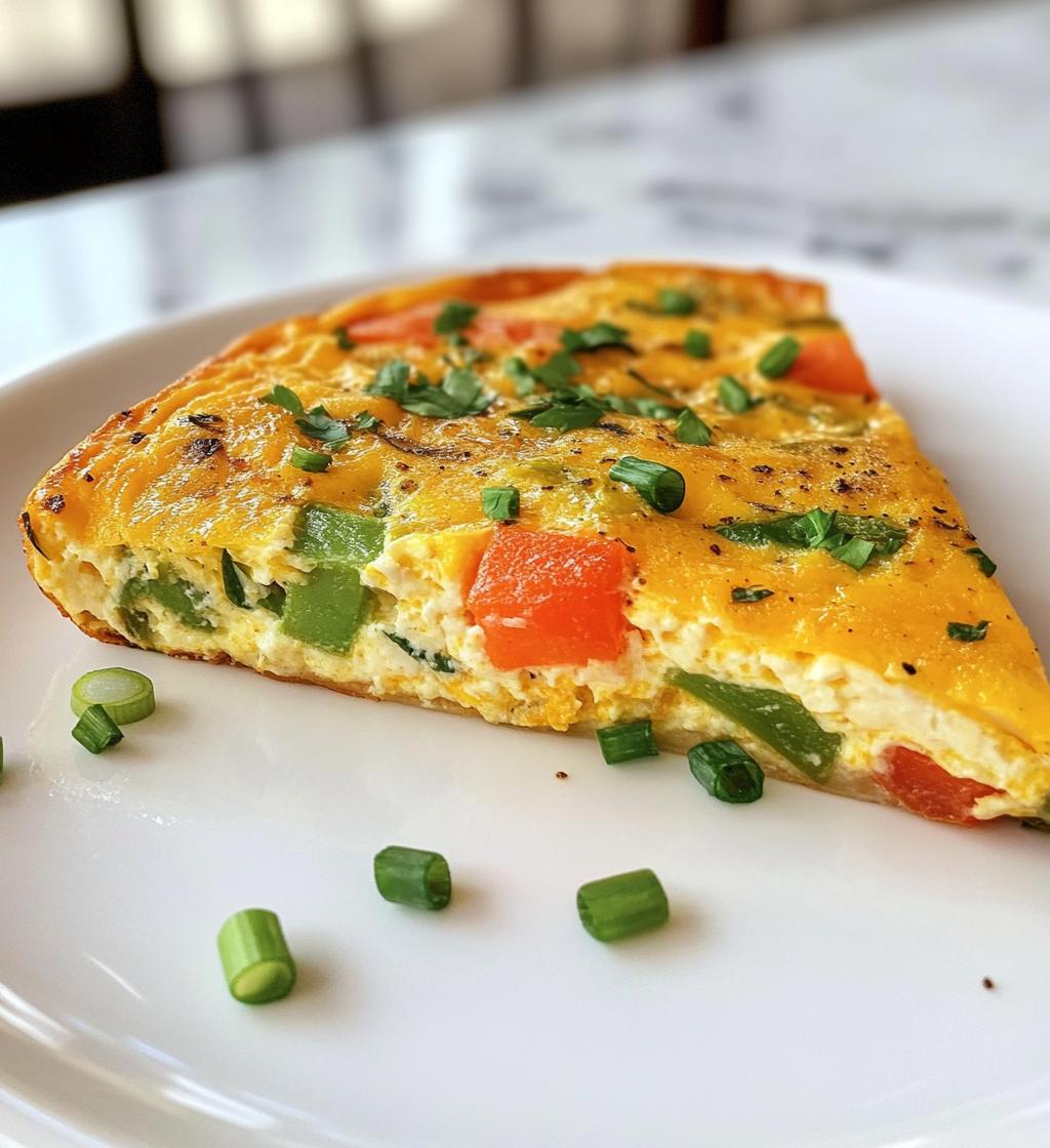 Spring Veggie Frittata brunch spring meals