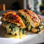 Stuffed Chicken Breast with Spinach and Cheese