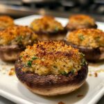 Stuffed Mushrooms with Garlic Butter savory appetizer recipes
