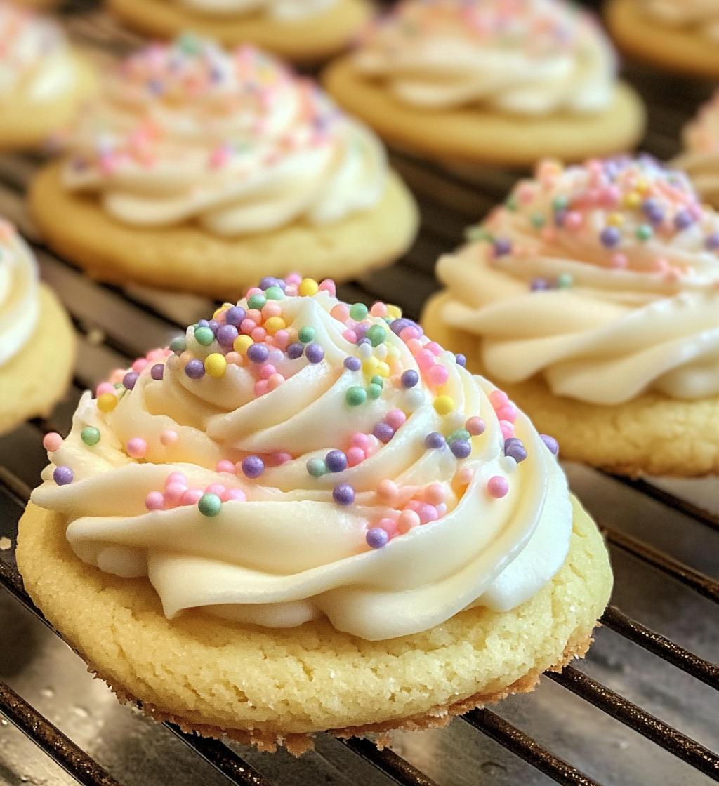 Sugar Cookies with Frosting
