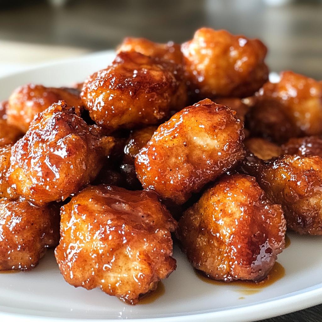 Sweet and Spicy Air Fryer Chicken Bites