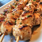 Thai Coconut Chicken Skewers Easy and Flavorful