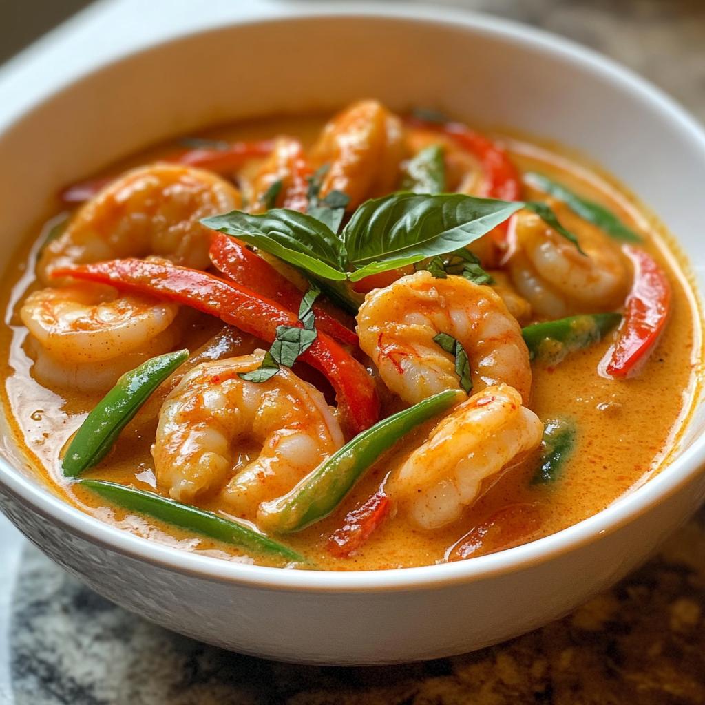 Thai Coconut Curry Shrimp exotic weeknight recipes inspo