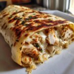 These Garlic & Cheese Chicken Wraps Go Viral Every Time