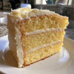 Vanilla Layer Cake with Butter Frosting