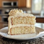 Vanilla Layer Cake with Creamy Butter Frosting