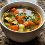 Vegetable Soup with Fresh Herbs