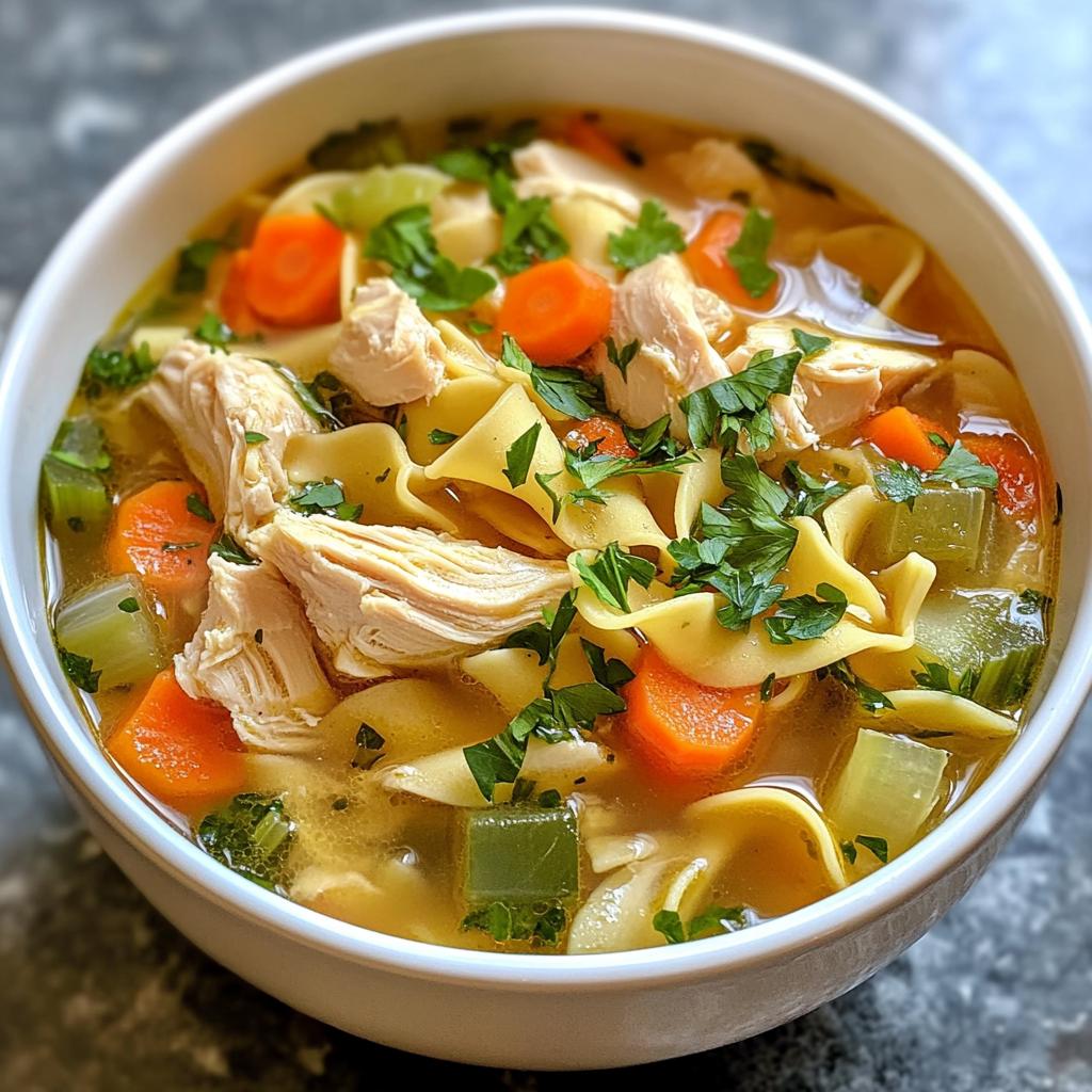 chicken noodle soup