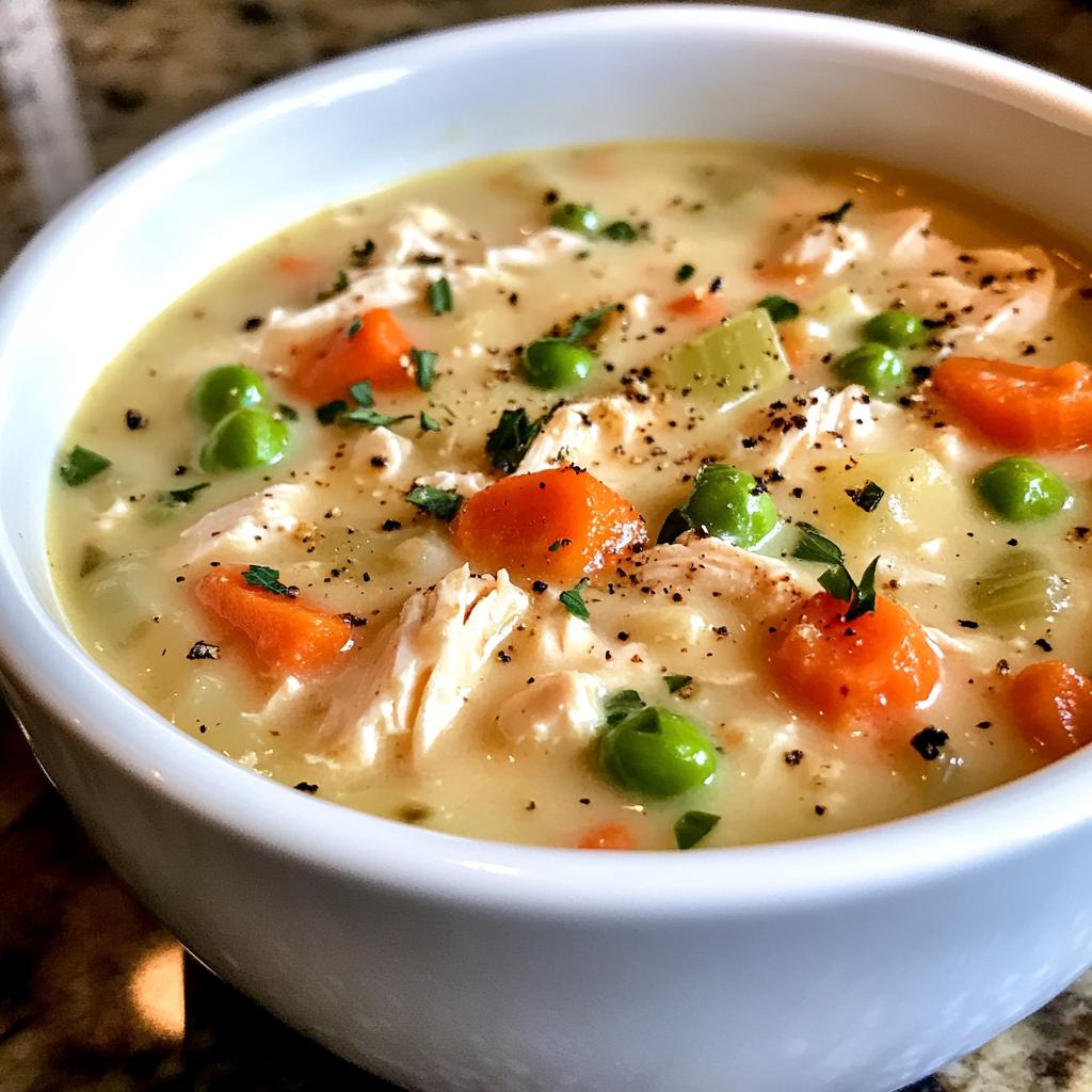 chicken pot pie soup