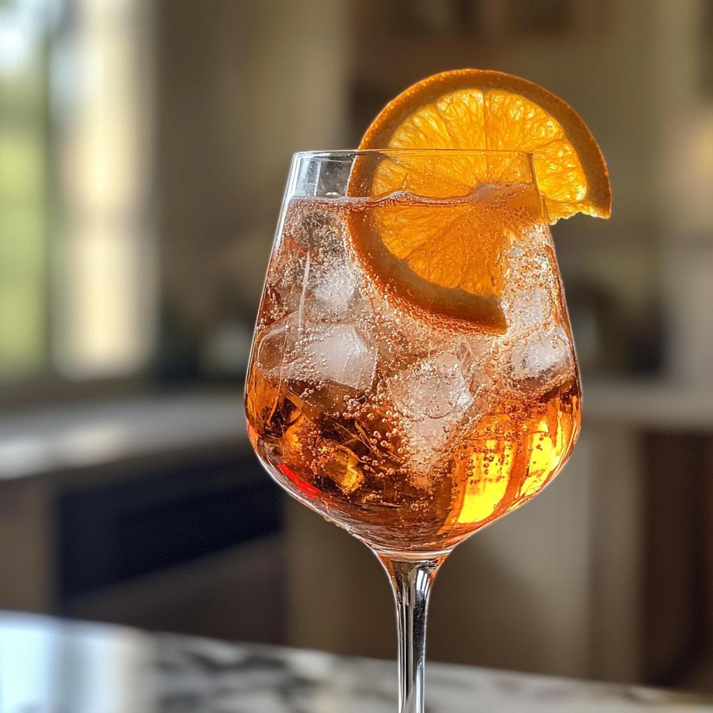 christmas aperol spritz