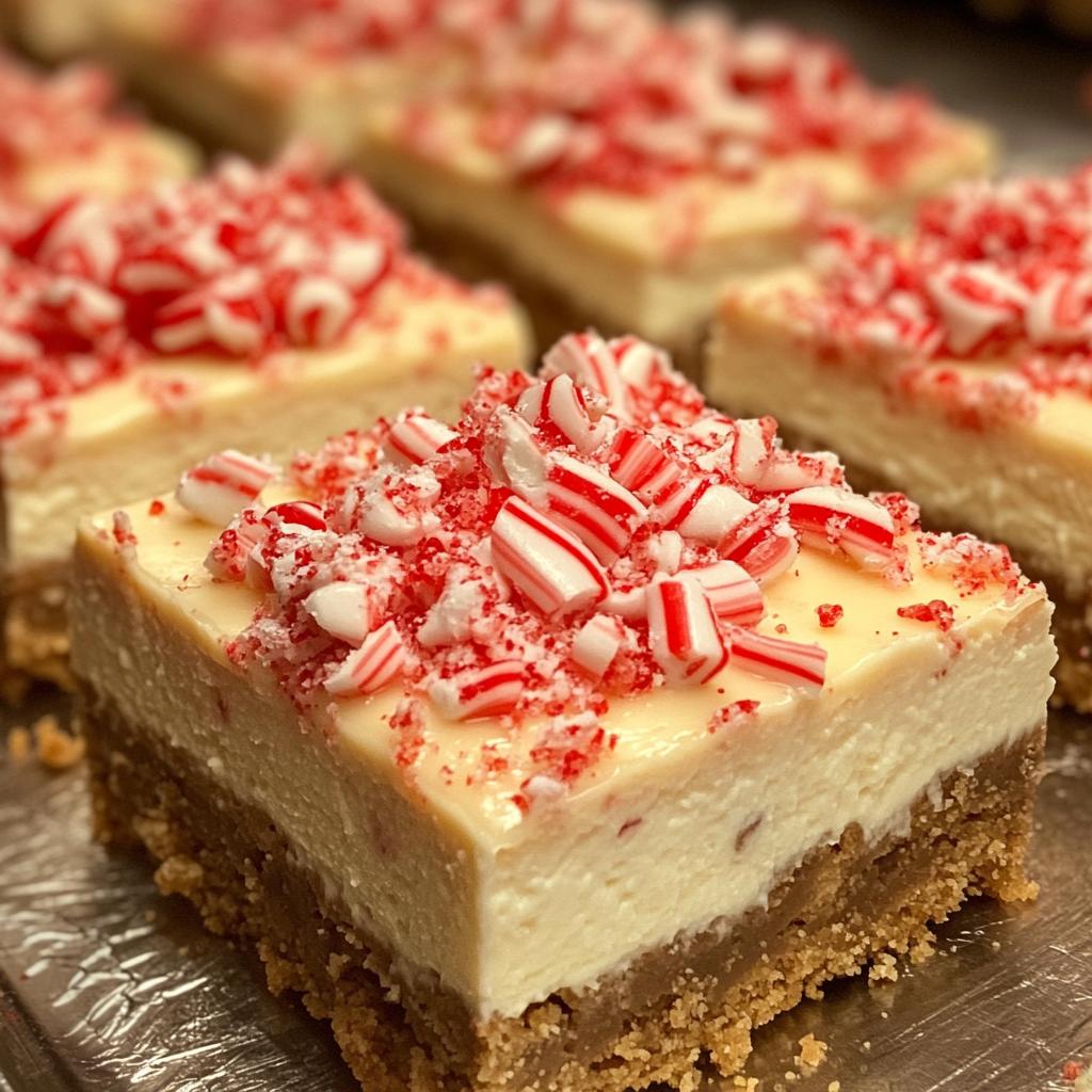 christmas cheesecake bars
