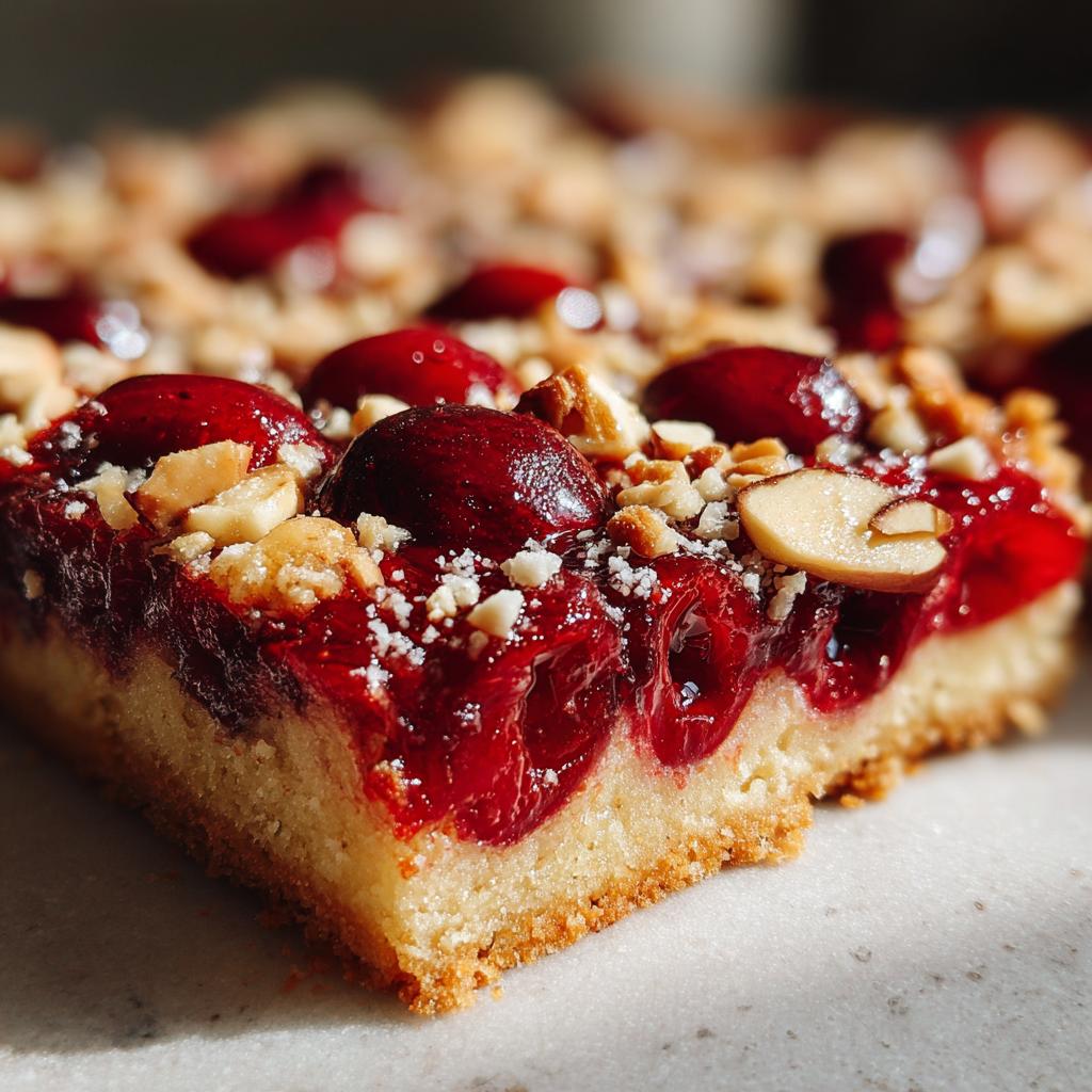 christmas cherry bars