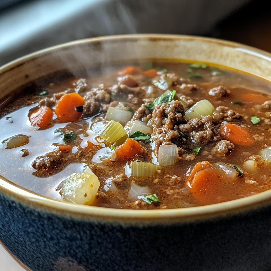 ground beef soup recipes