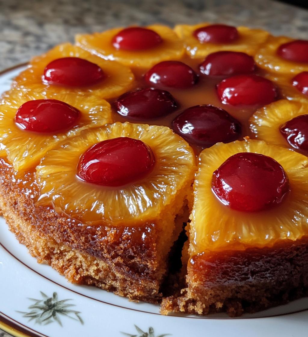 pineapple upside down cake