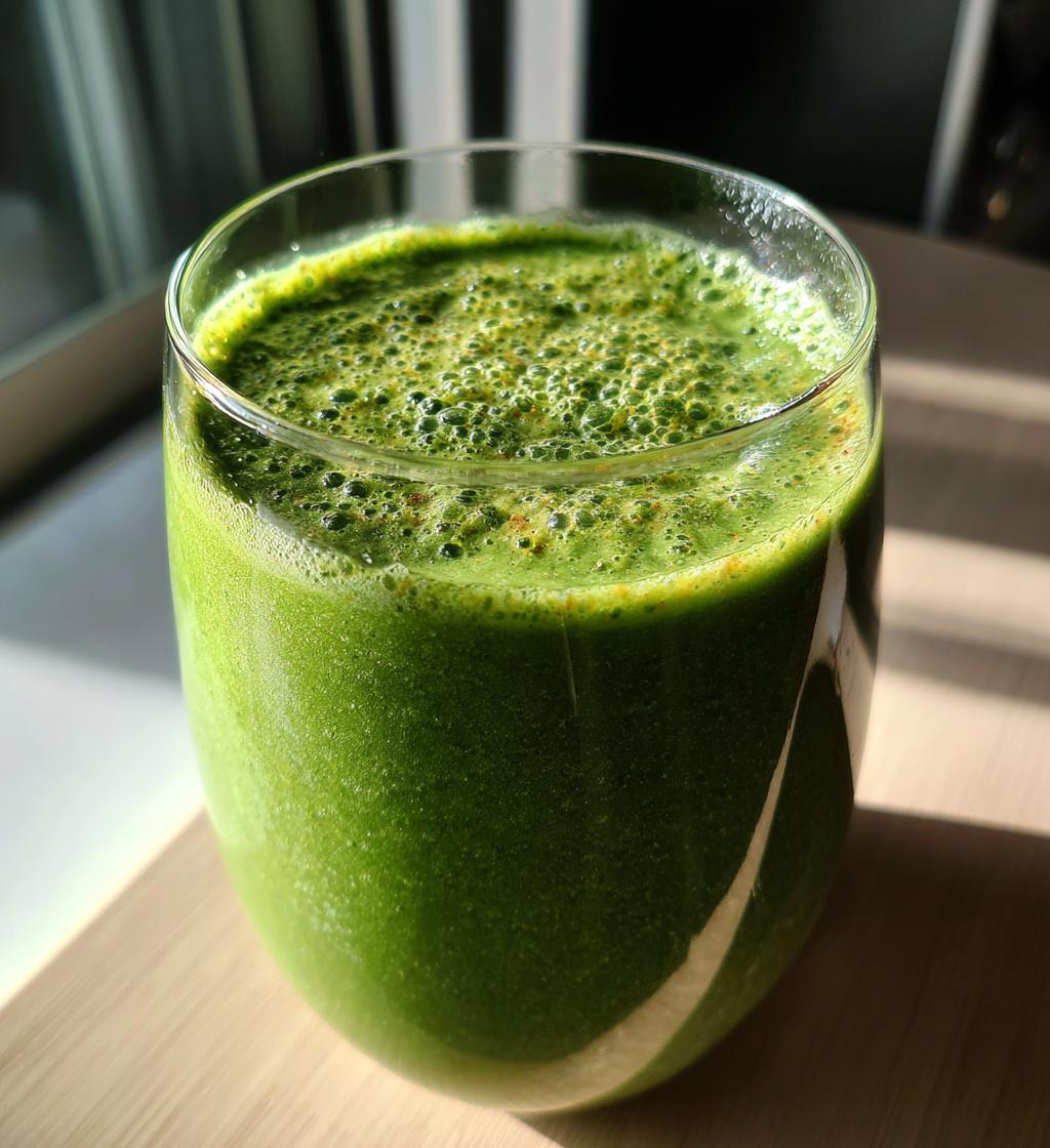 High protein breakfast smoothie