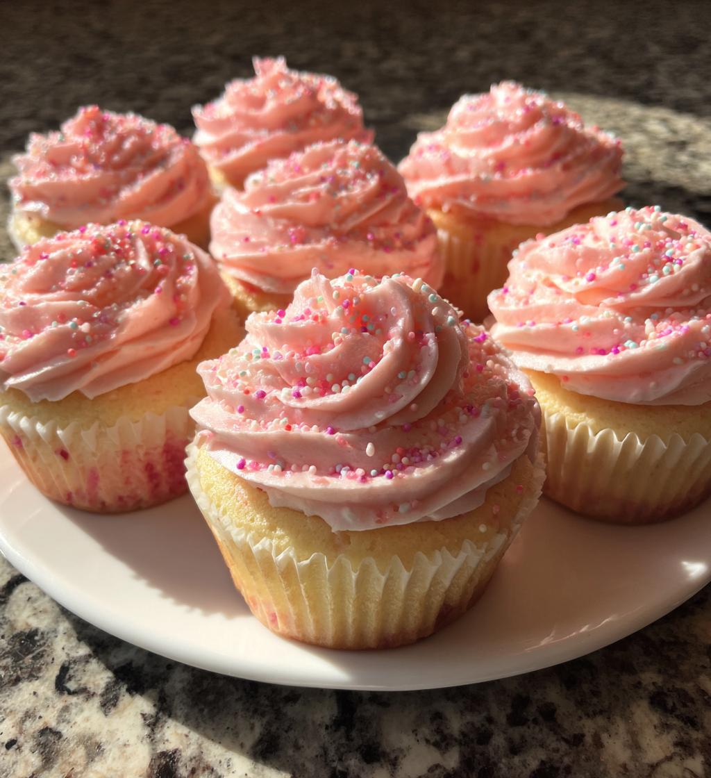 Pink cupcakes ideas