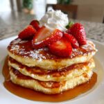 Valentine pancakes