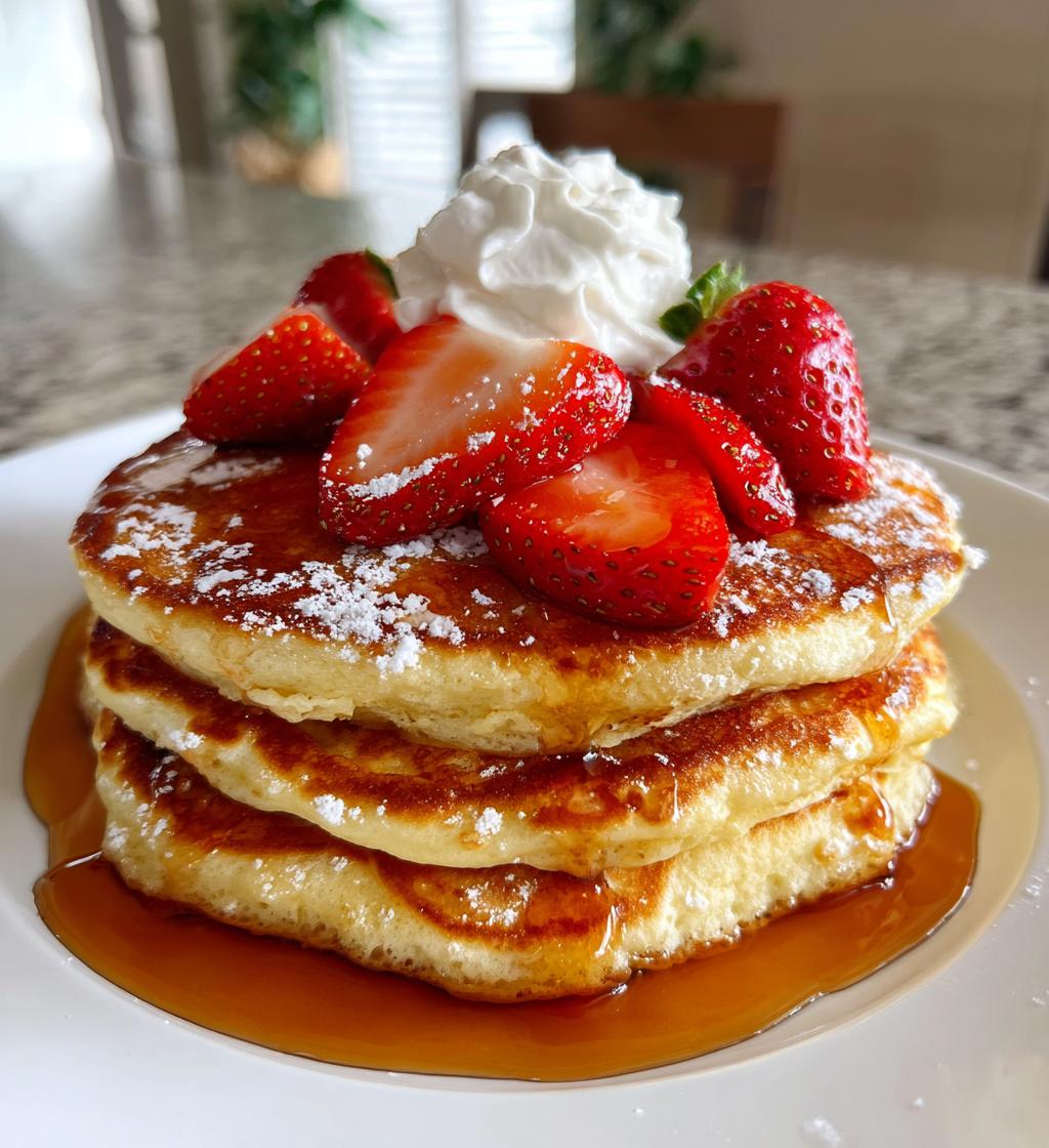 Valentine pancakes