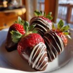 Valentines chocolate covered strawberry