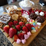 Valentines dessert board