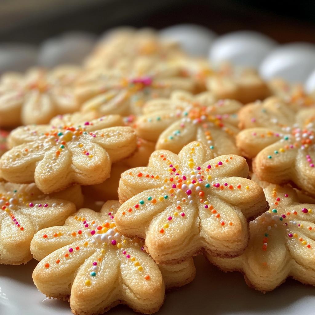 almond spritz cookies