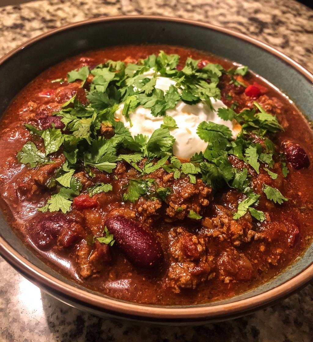 award winning chili recipe