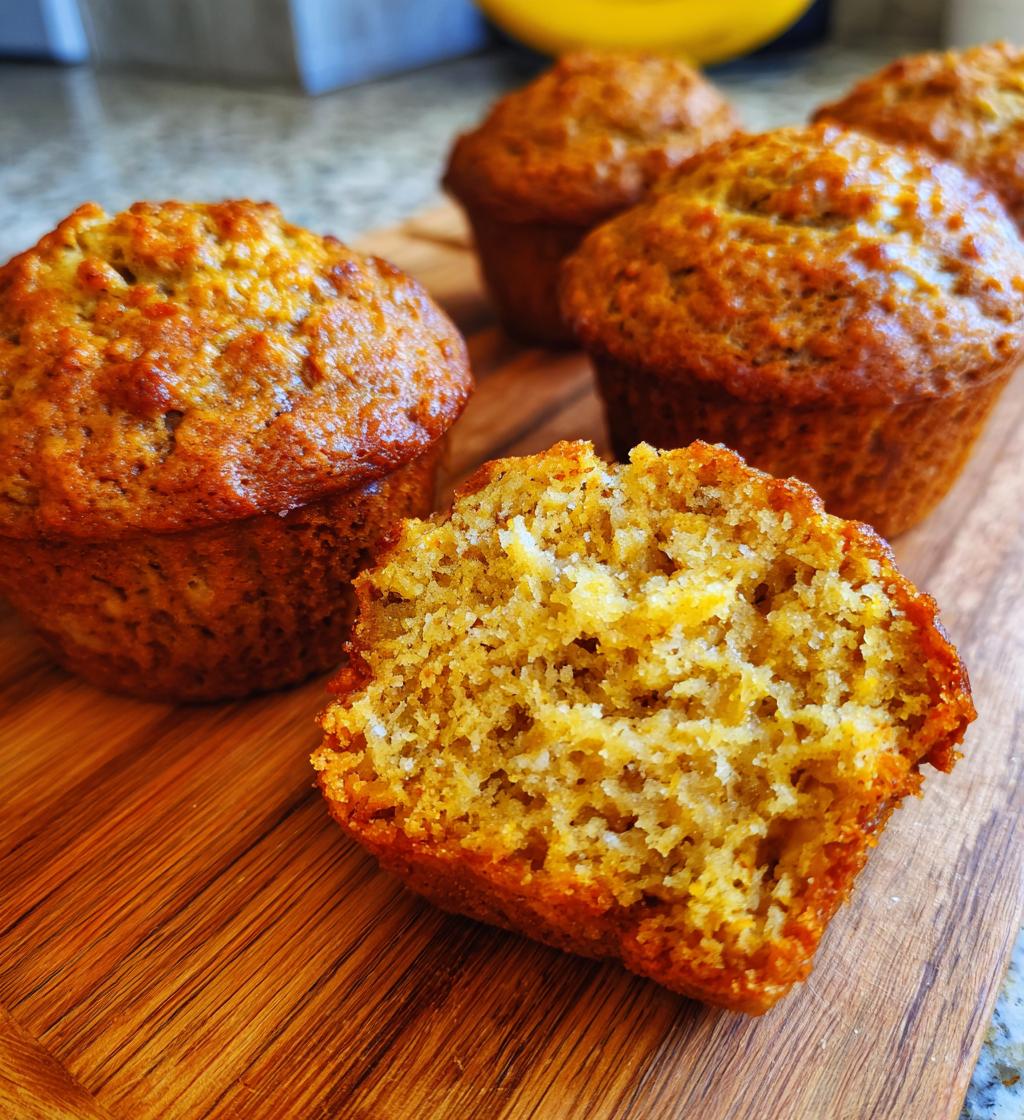 banana bread muffins