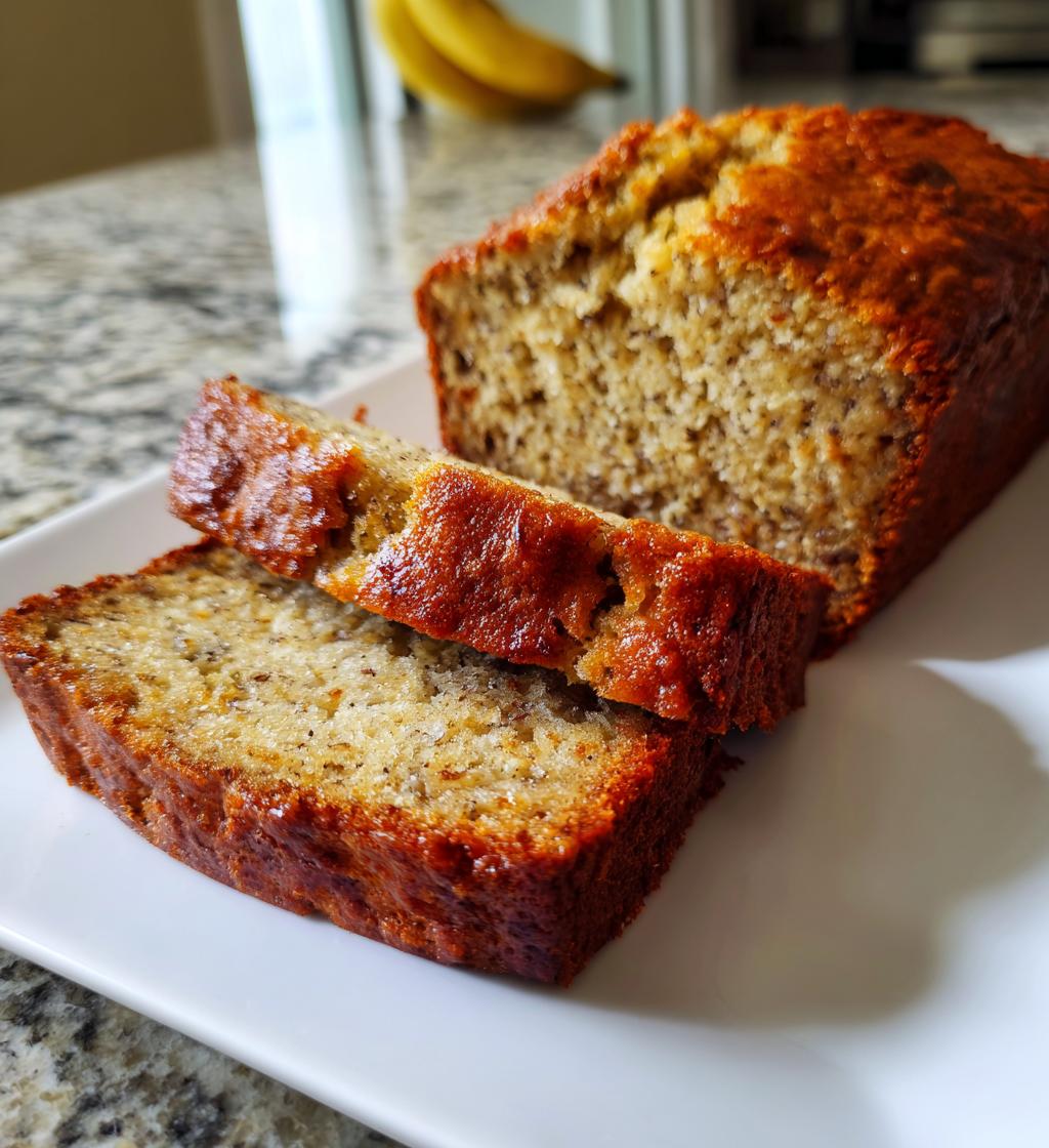 banana bread with almond flour