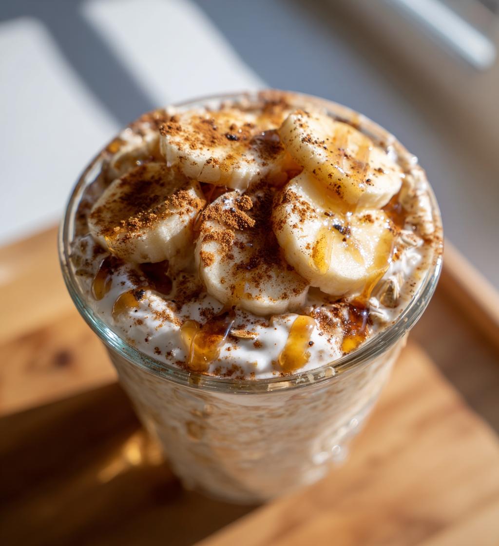 banana overnight oats