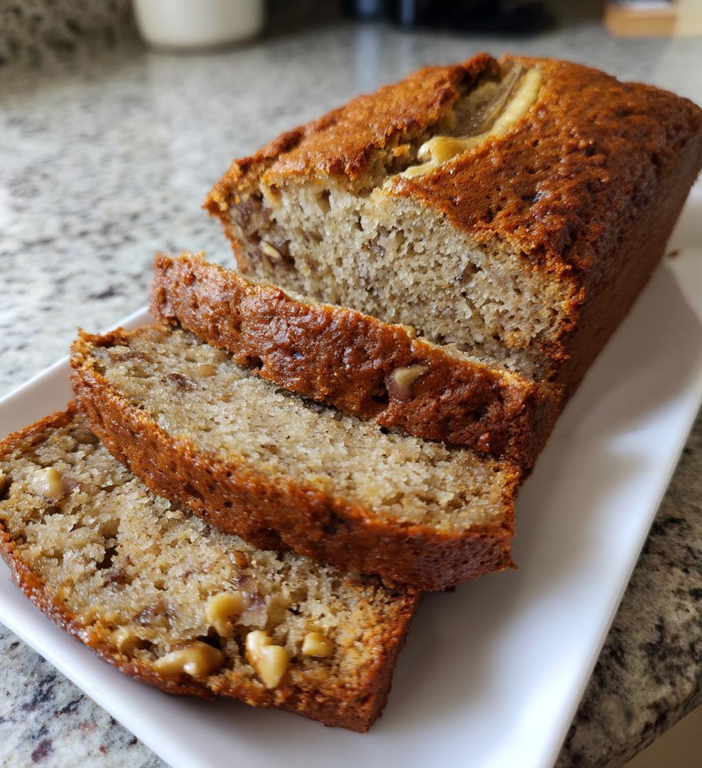 banana walnut bread