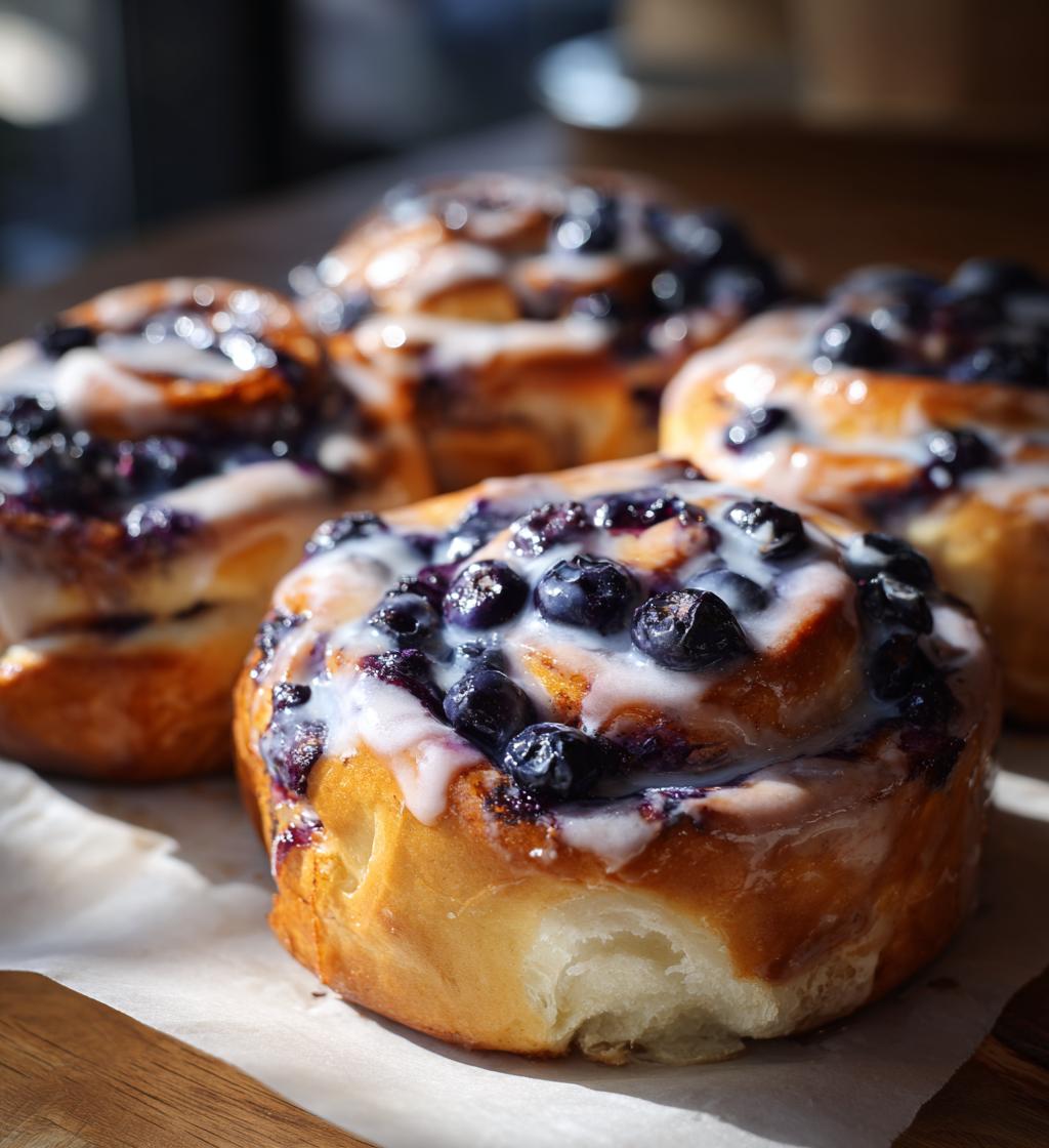 blueberry cinnamon rolls