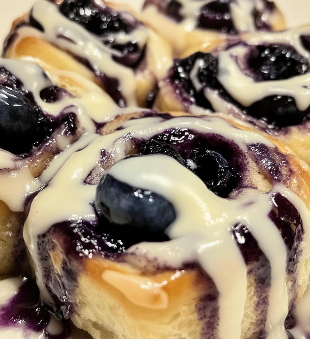 blueberry cinnamon rolls