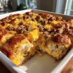 breakfast biscuit casserole