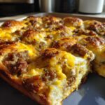 breakfast casserole with crescent rolls