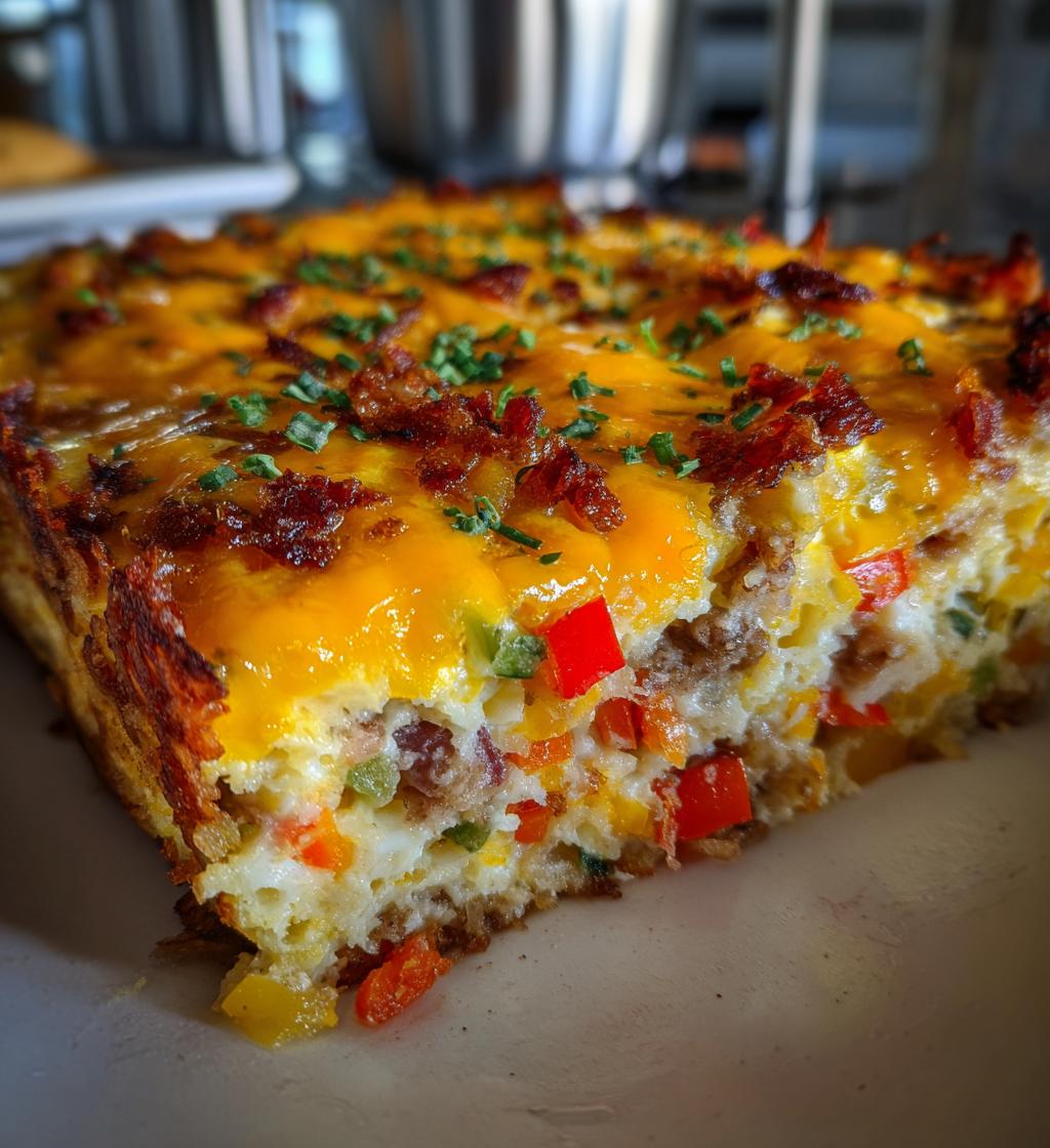 breakfast casserole with hashbrowns