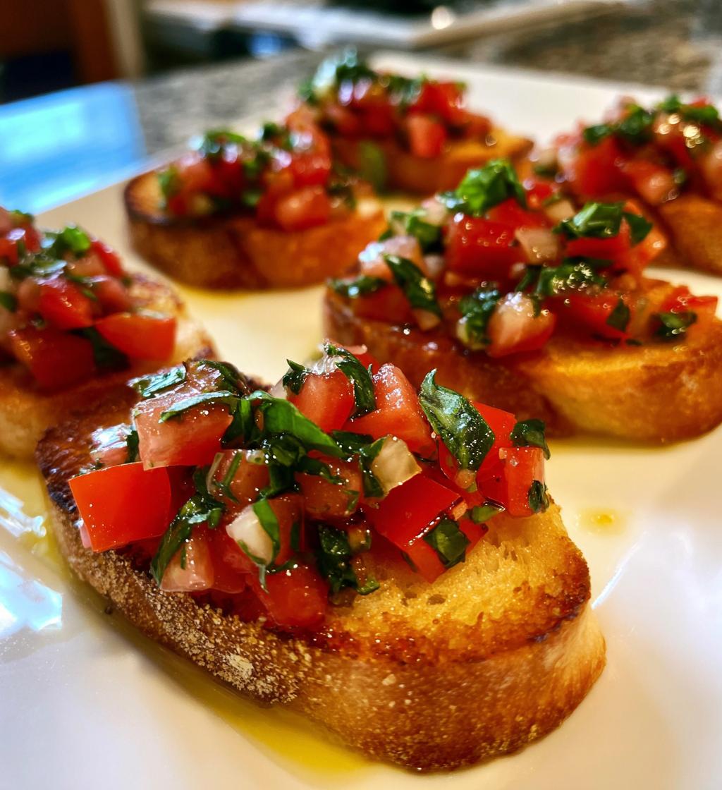 bruschetta appetizers