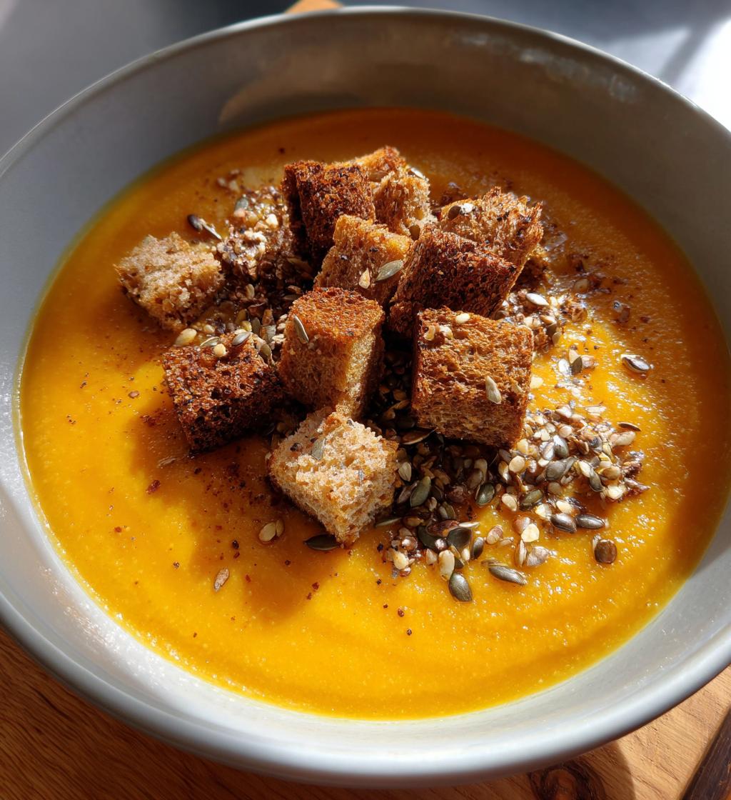 butternut squash and sweet potato soup