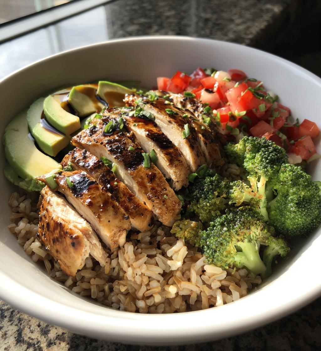 chicken bowls healthy