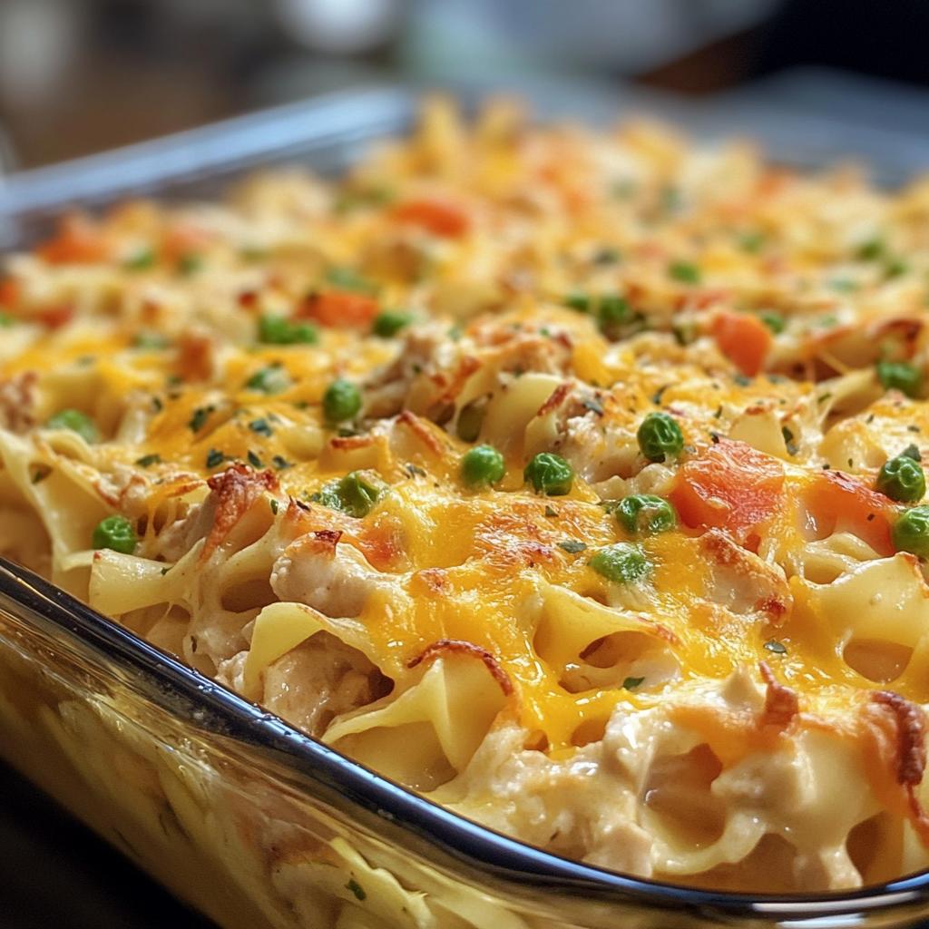 chicken noodle casserole