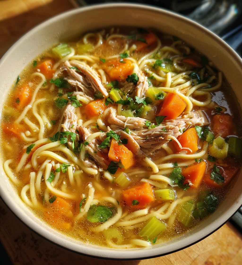 chicken noodle soup