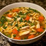 chicken noodle soup homemade