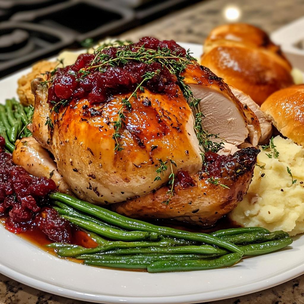 christmas dinner party food