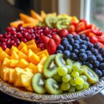 christmas fruit platter