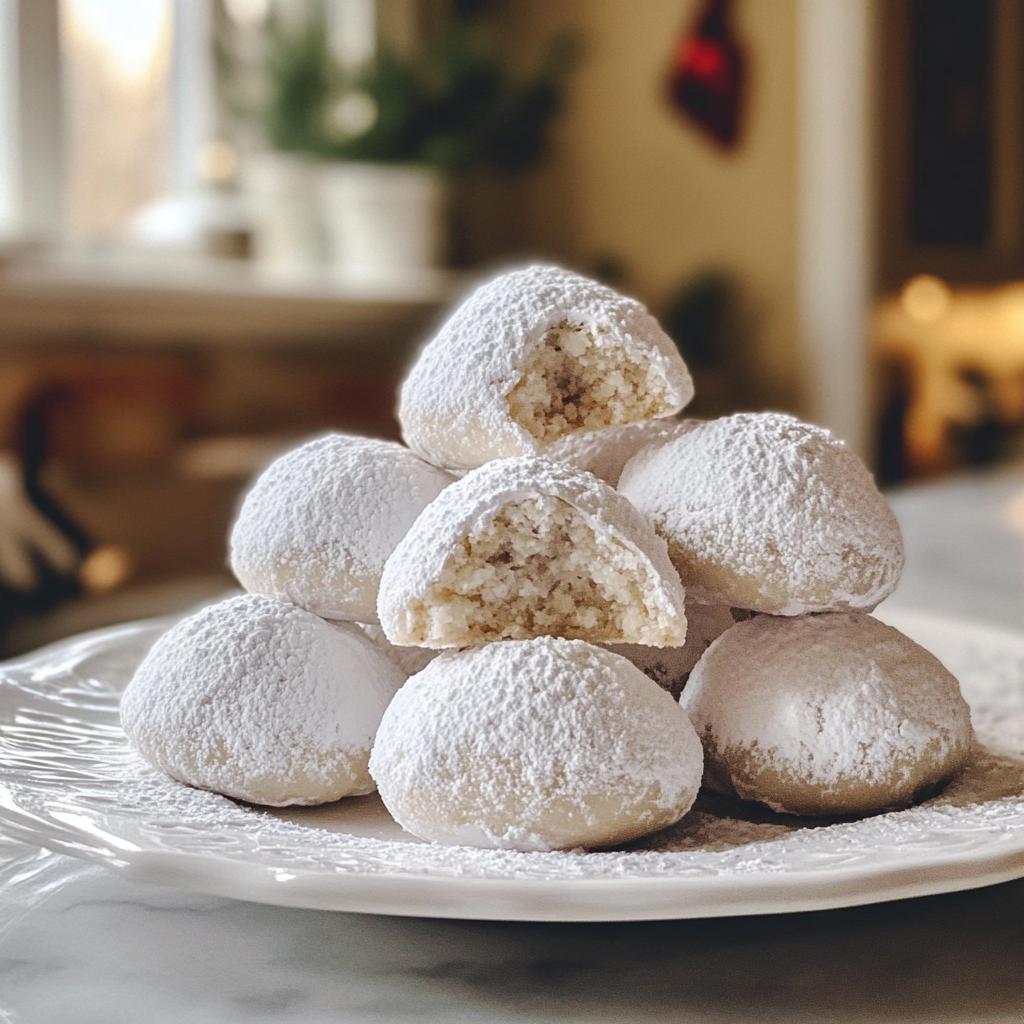 christmas snowball cookies