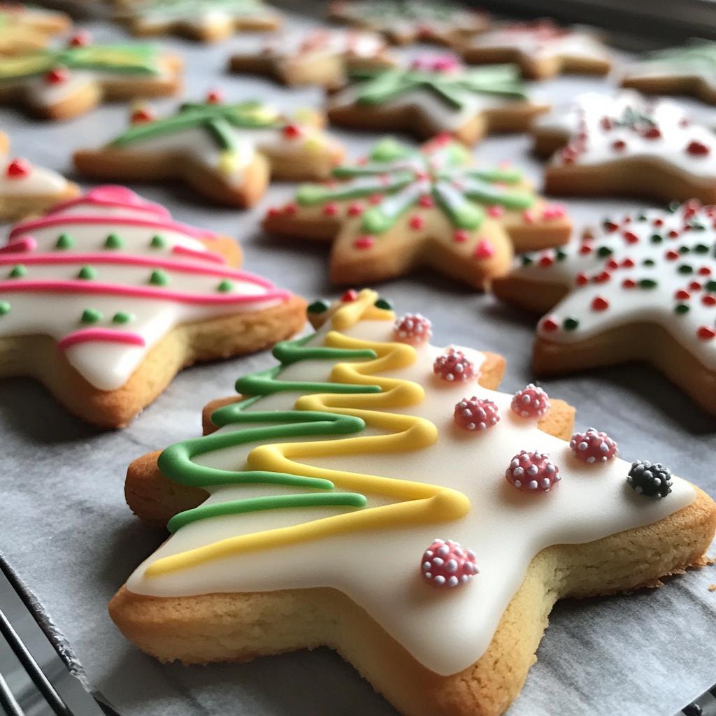 christmas sugar cookies decorated