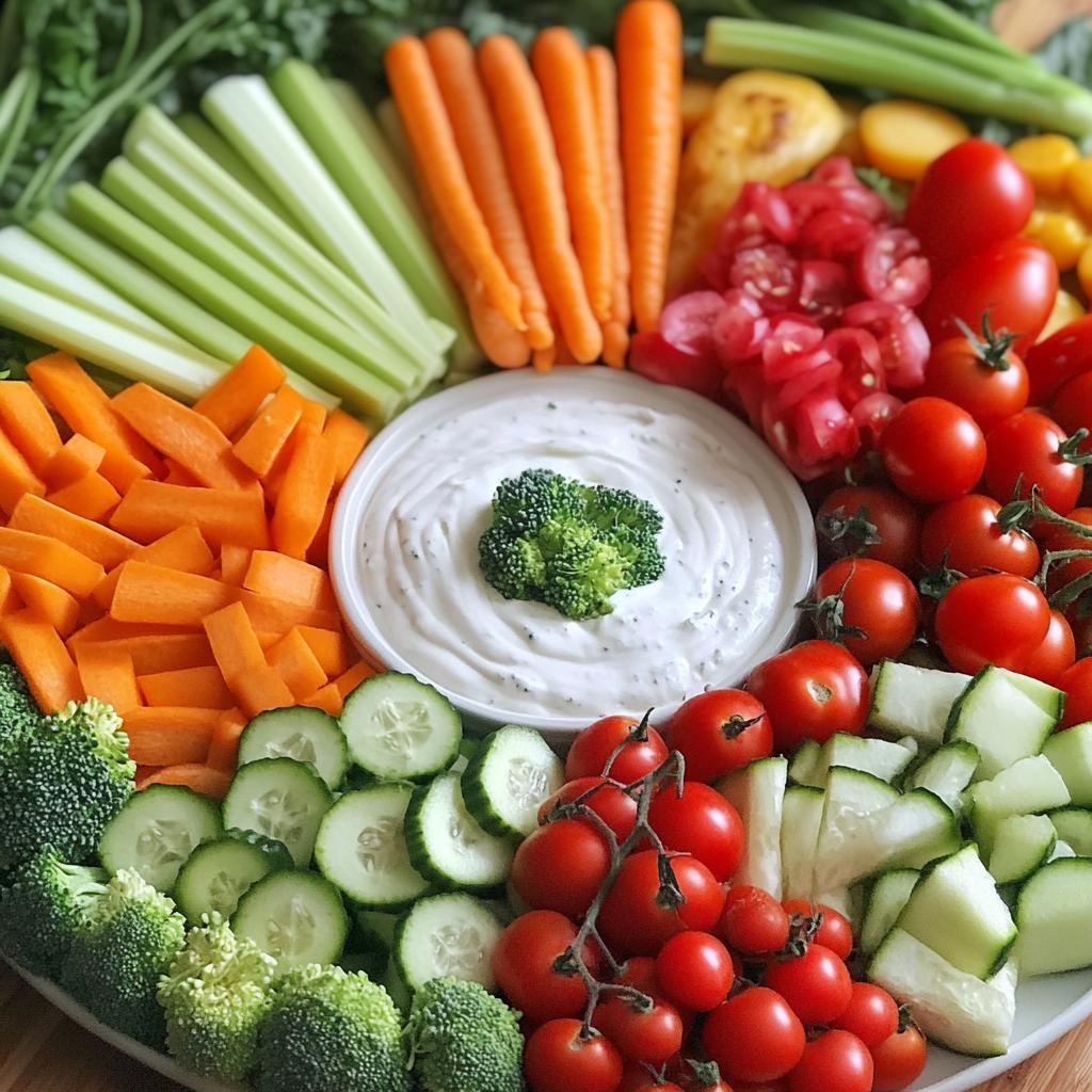 christmas veggie tray